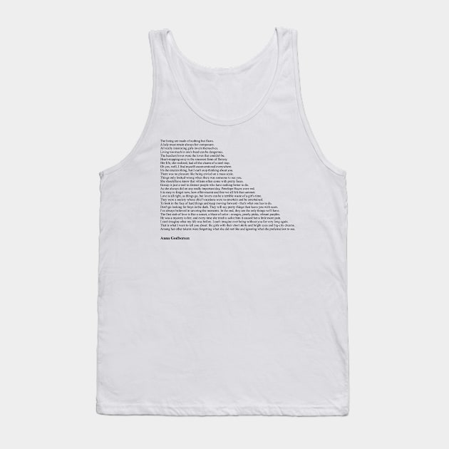 Anna Godbersen Quotes Tank Top by qqqueiru